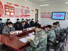 呼倫貝爾市征兵辦公室主任張樹(shù)宏一行來(lái)我院調研